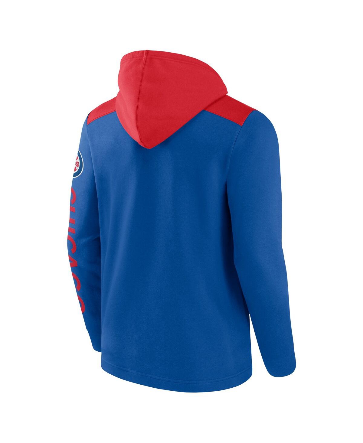 Fanatics Branded Royal Chicago Cubs Walk Off Fleece Full-zip Hoodie In Royal