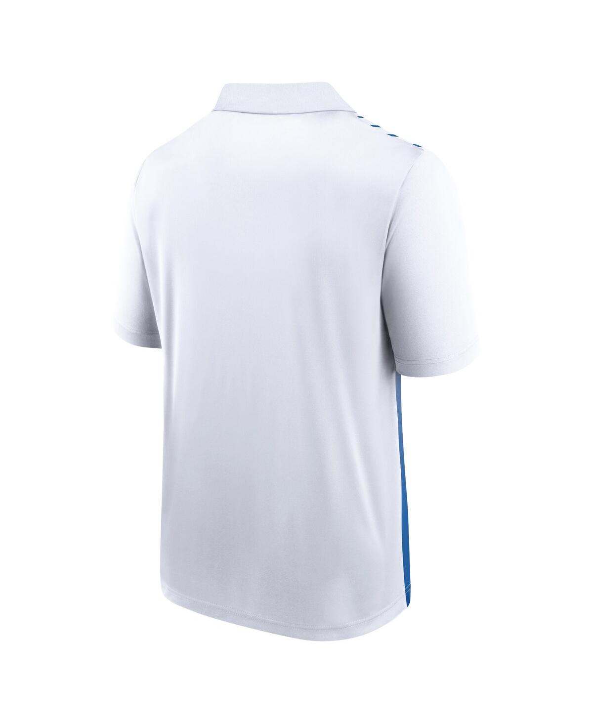 Fanatics Men's  White, Royal New York Mets Sandlot Game Polo Shirt In White,royal
