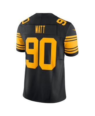 Men's T.J. Watt Pittsburgh Steelers Vapor F.U.S.E. Limited Alternate 2 Jersey