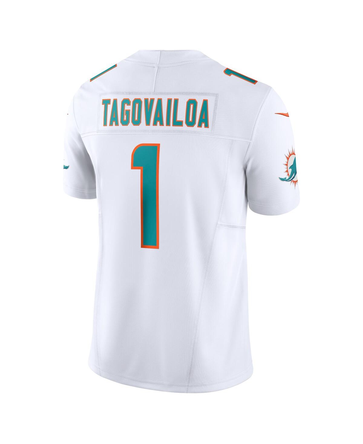 Men's Nike Tua TagovailoaMiami Dolphins Vapor F.u.s.e. Limited Jersey - White