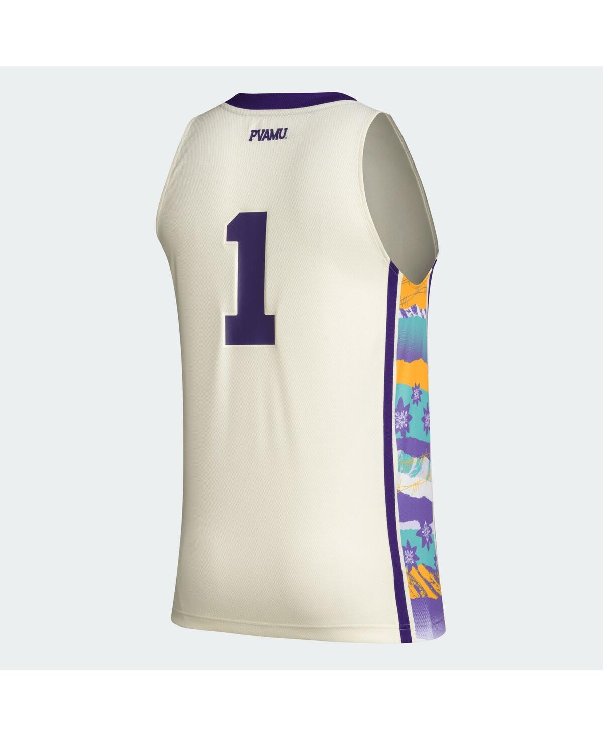Men's adidas #1Prairie View A&M Panthers Honoring Black Excellence Basketball Jersey - Khaki