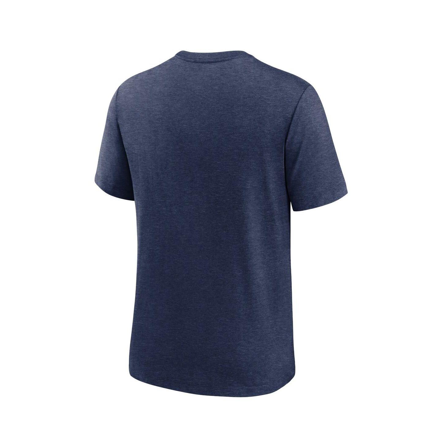 Мужская футболка Nike Heather Navy Chicago White Sox Authentic Collection Early Work Tri-Blend Performance — фото 4