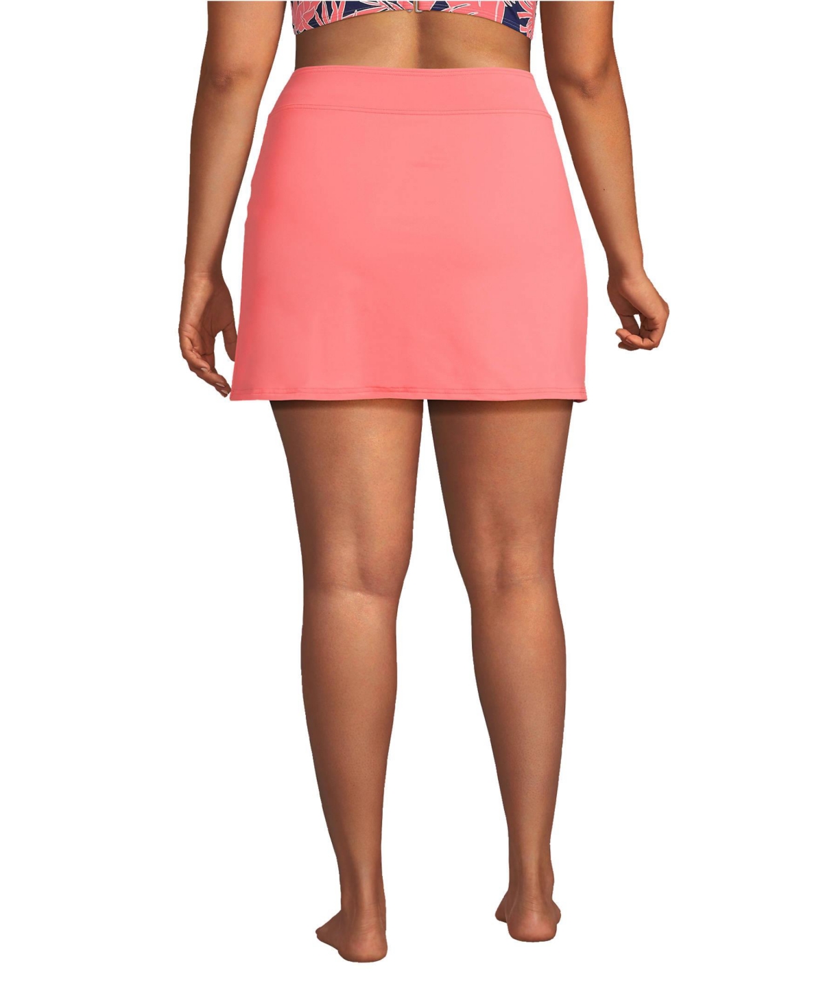 Lands' End Women's Tummy Control Swim Skirt Swim Bottoms