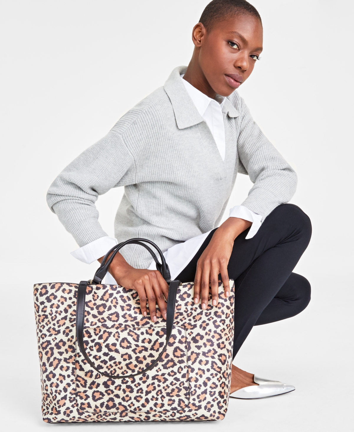 Leopard tote online
