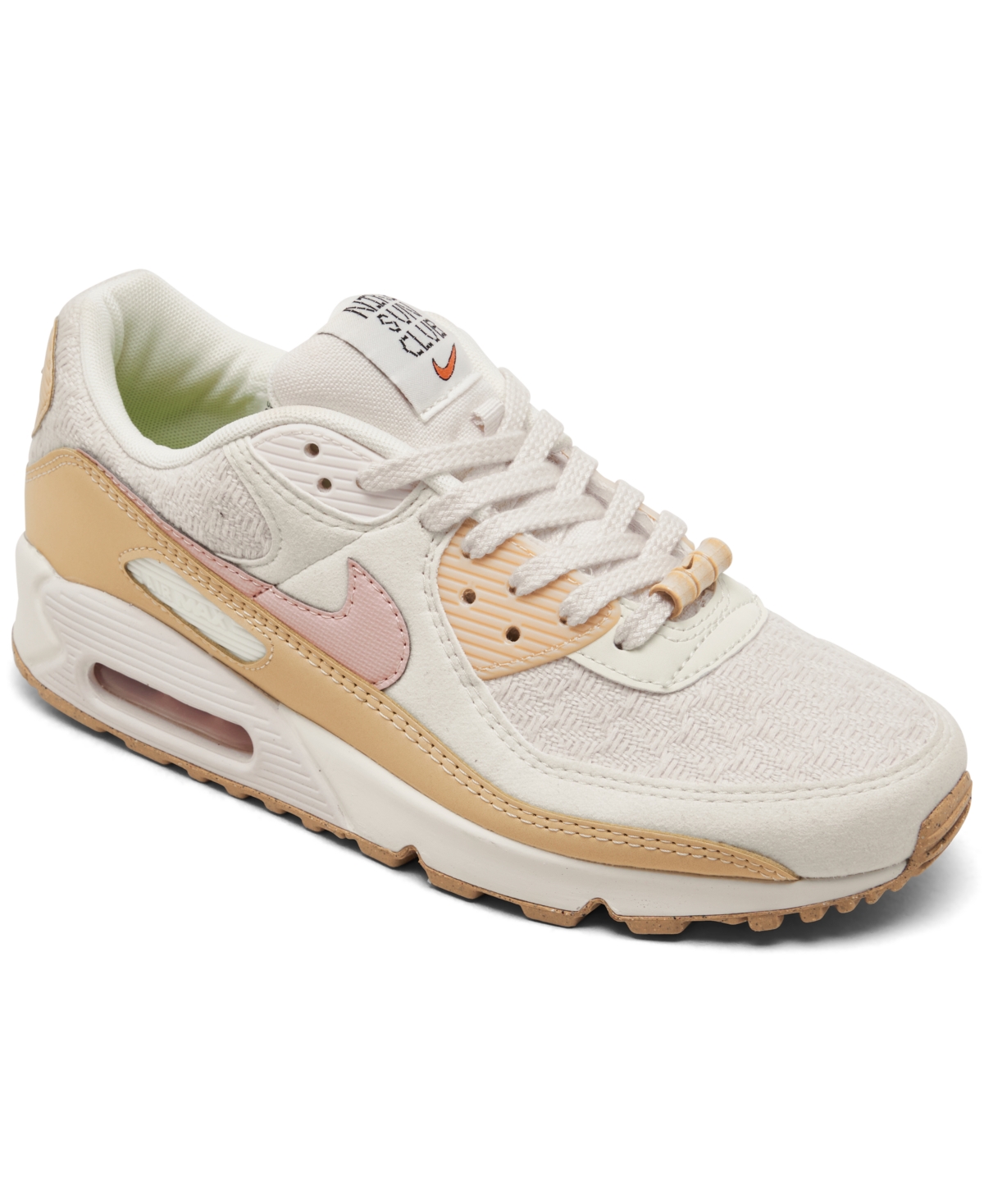 Nike Air Max 90 Sneakers In Sail/arctic Orange/phantom