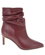 Macys burgundy boots top