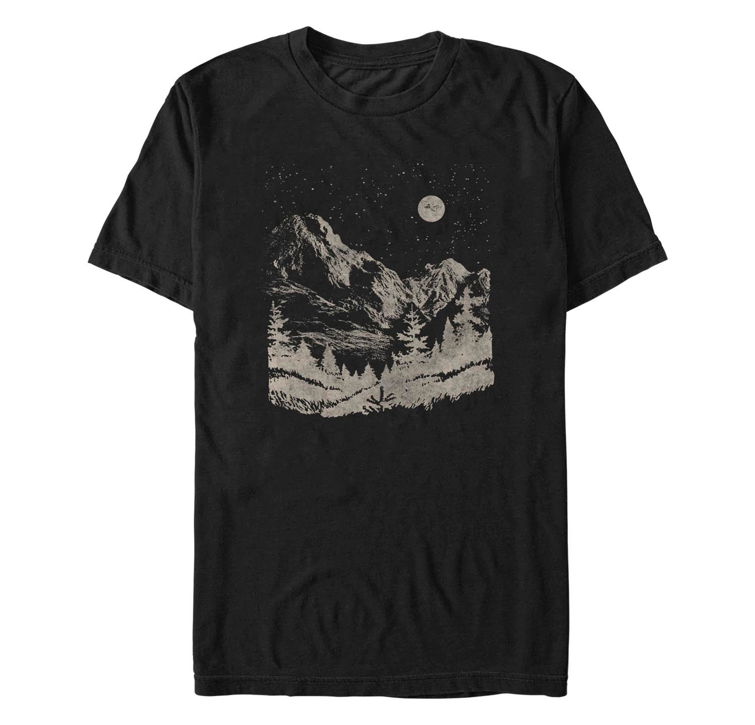Men's Mountain Scene Short Sleeve T-shirt