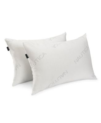 Shop Nautica Home Luxury Knit 2 Pack Pillows Collection In White