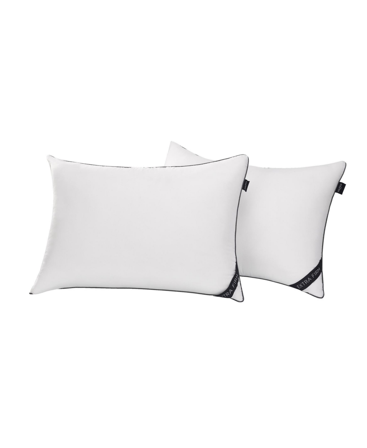 Nautica Home Extra Firm 2 Pack Pillows, Standard In White