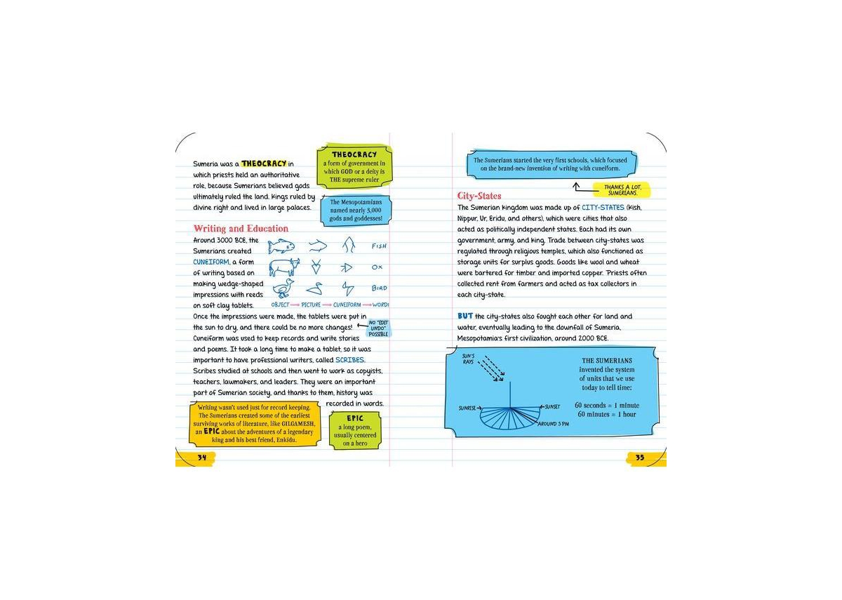 Everything You Need to Ace World History in One Big Fat Notebook, 2nd Edition- The Complete Middle School Study Guide by Workman Publishing