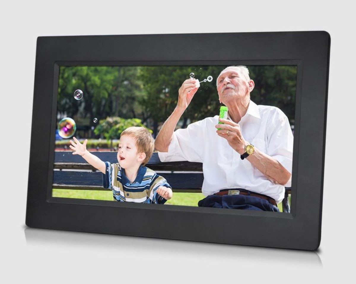 10 in Cloud Digital Photo Frame, 20GB Cloud Storage, Smart App Support