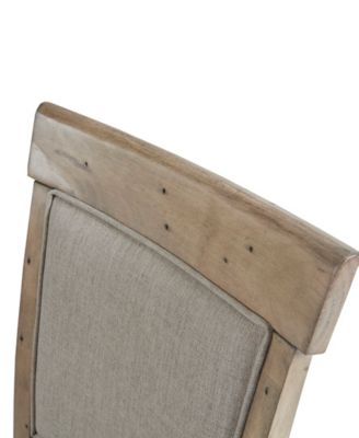 Oliver 20" 2 Piece Wood Frame Upholstered Dining Side Chair