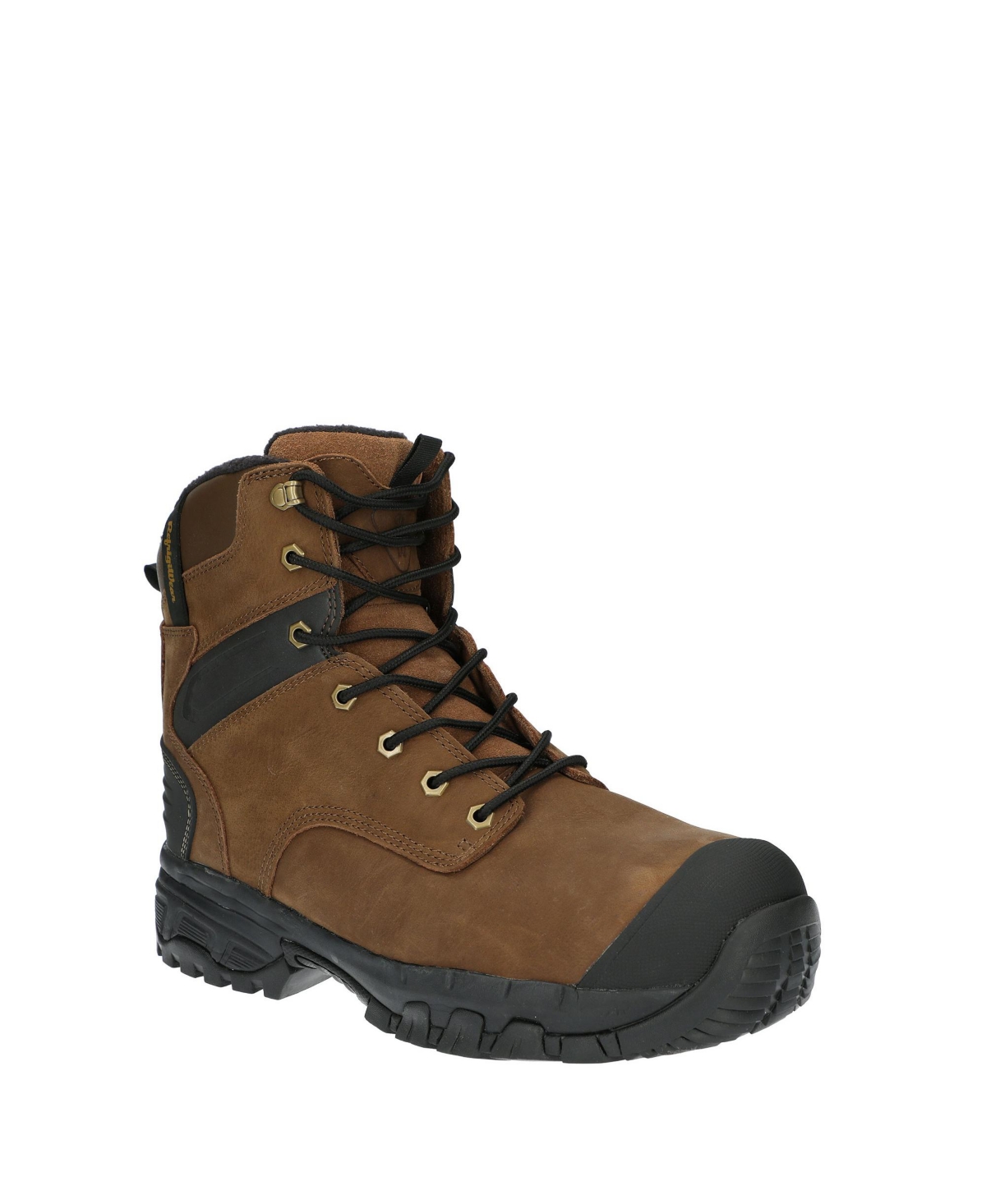 Men's Iron-Tuff Hiker Leather Waterproof Insulated Work Boots - Brown