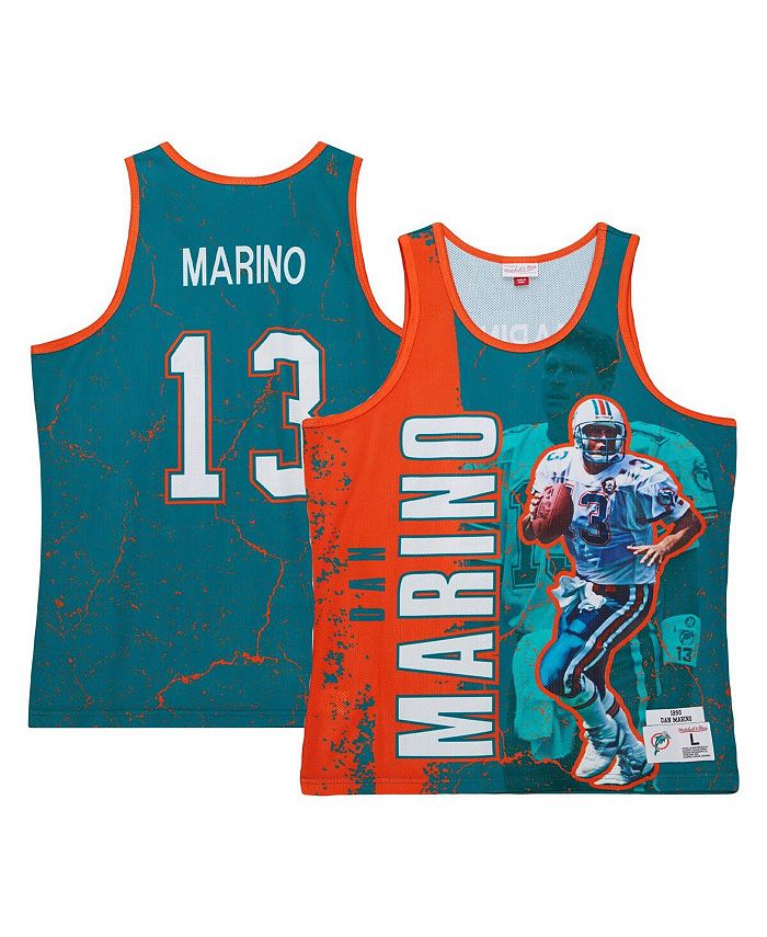 100% AUTHENTIC MITCHELL & NESS 1990 Dan MARINO Miami DOLPHINS