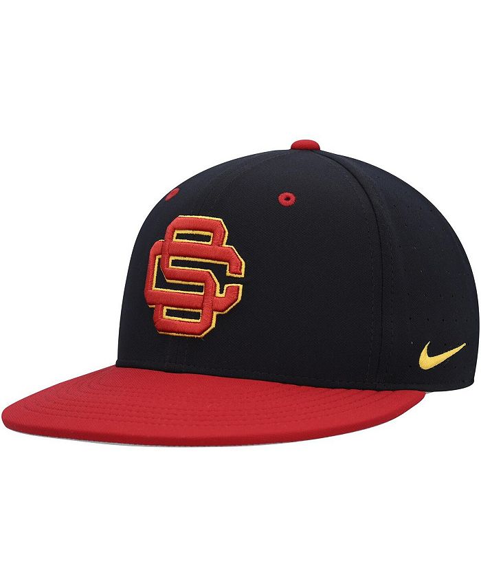 Nike Men's Black USC Trojans Aero True Baseball Performance Fitted Hat -  Macy's