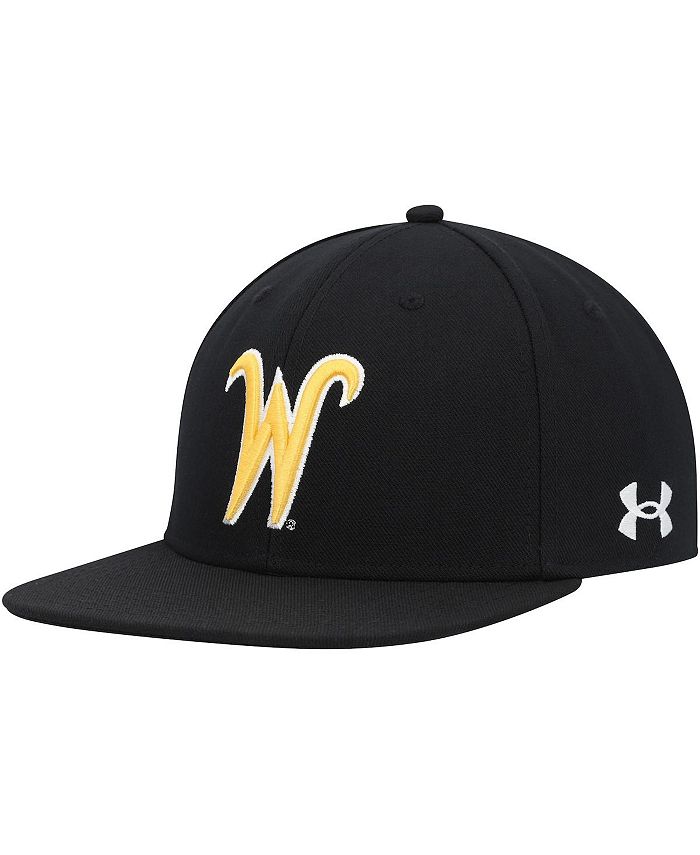 Under Armour Men's Black Wichita State Shockers Baseball Fitted Hat