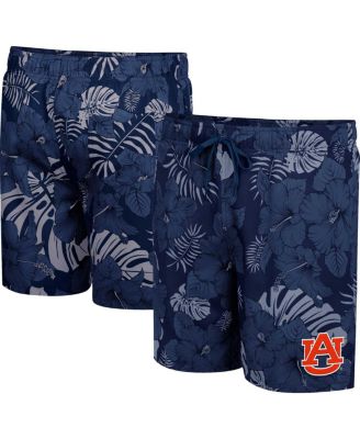 Men's Navy Auburn Tigers The Dude Swim Shorts