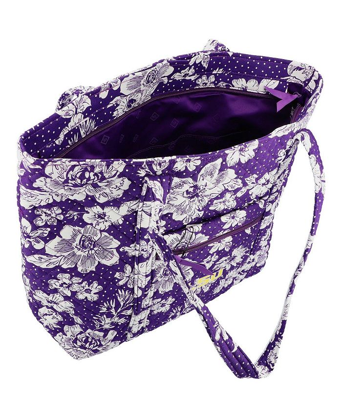 Vera Bradley Women's LSU Tigers Rain Garden Vera Tote Bag Macy's