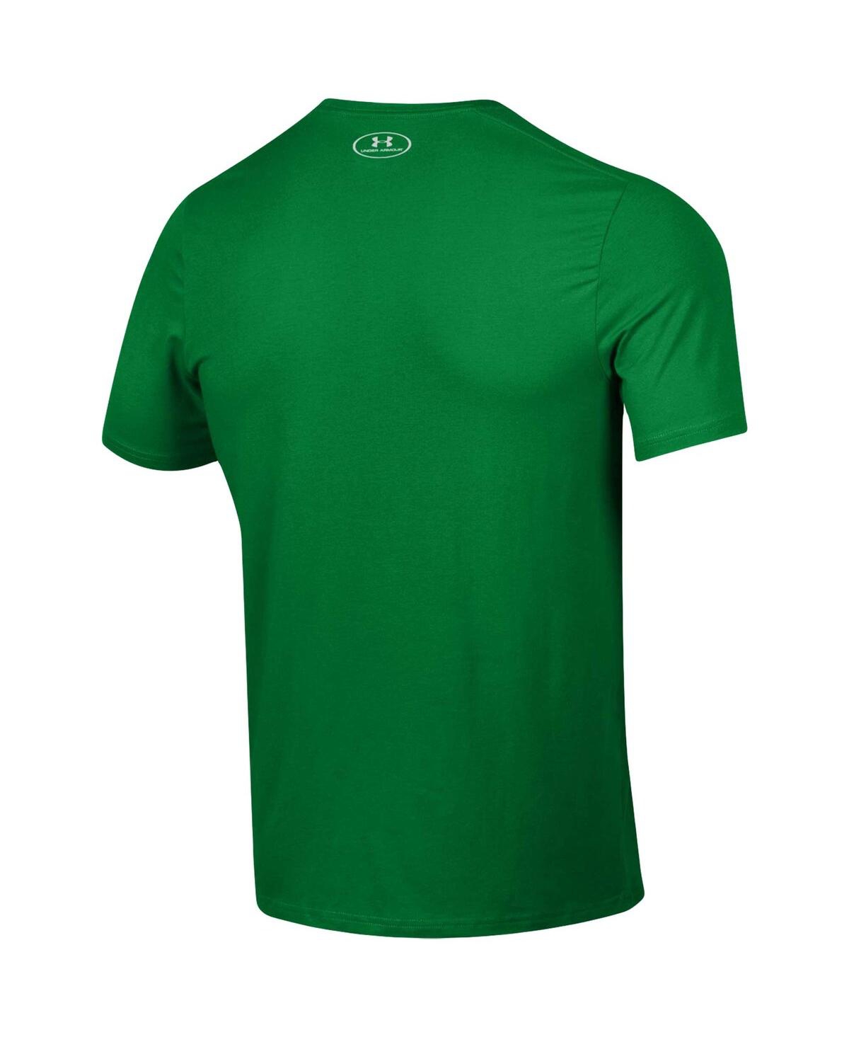 Shop Under Armour Men's  Green Notre Dame Fighting Irish Here Come The Irish T-shirt