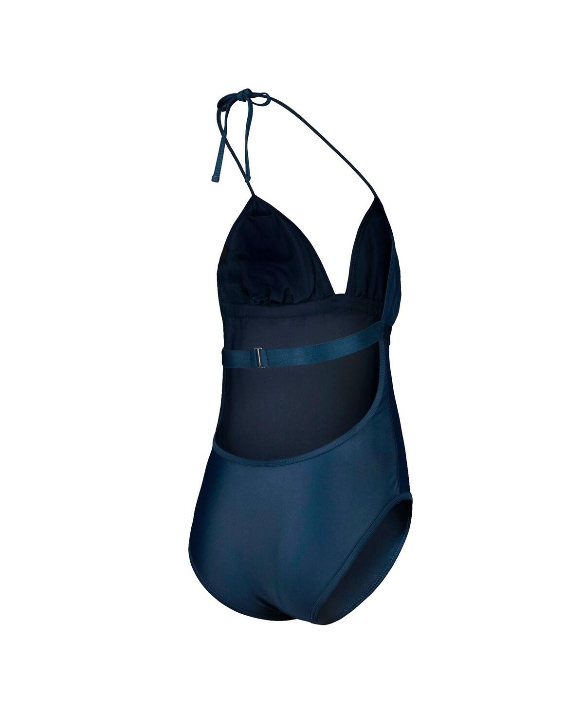 G-iii 4her By Carl Banks Navy Dallas Cowboys Full Count One-piece Swimsuit In Navy