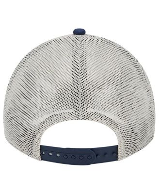 Men's Navy New England Patriots Property Trucker 9TWENTY Snapback Hat