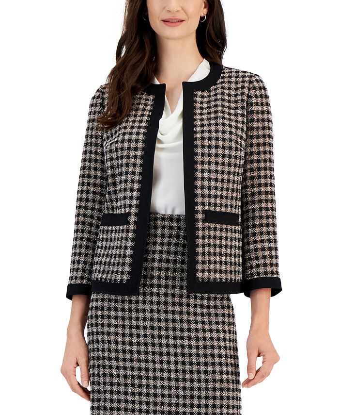 Chanel Inspired Tweed Jacket For Under $60 - Stylish Petite