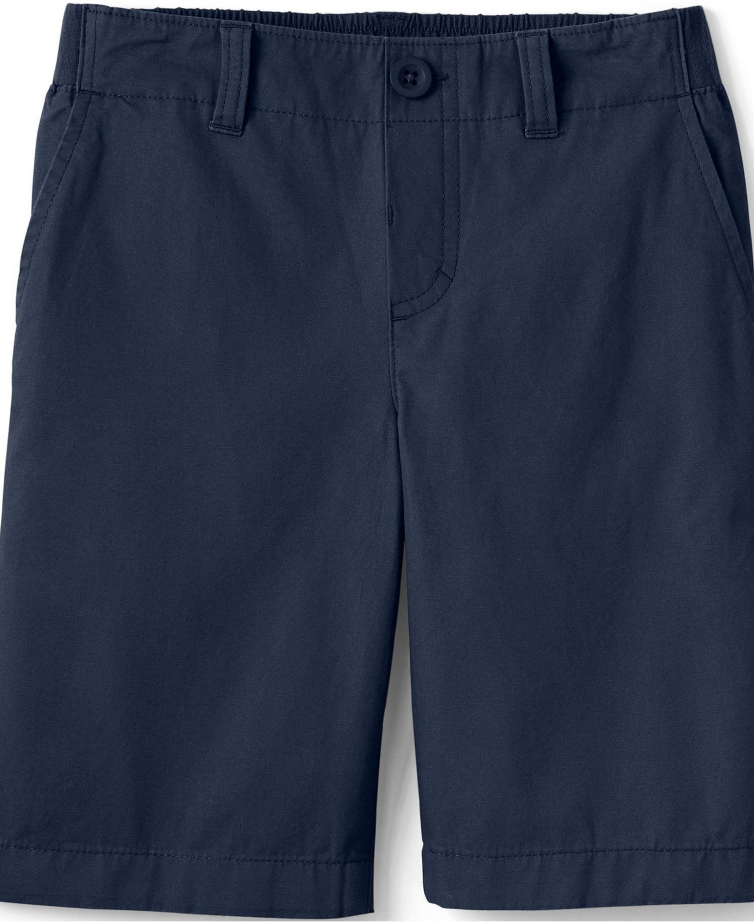 School Uniform Kids Elastic Waist Pull On Shorts