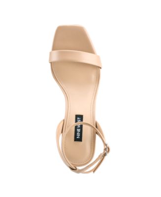 Women's Zadie Square Toe Stiletto Heel Dress Sandals