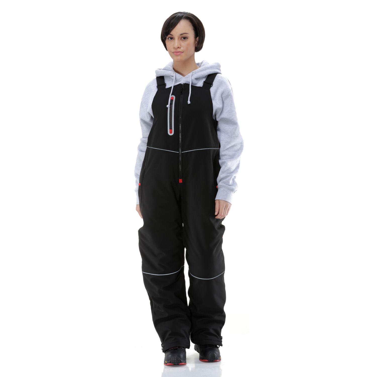 Women's Insulated Softshell Bib Overalls
