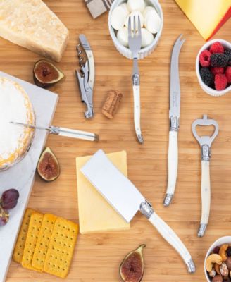 Laguiole Essential 9-Piece Charcuterie and Barware Set with Handles