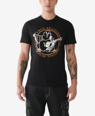 True Religion Men's Short Sleeve Original Buddha Brand T-shirt