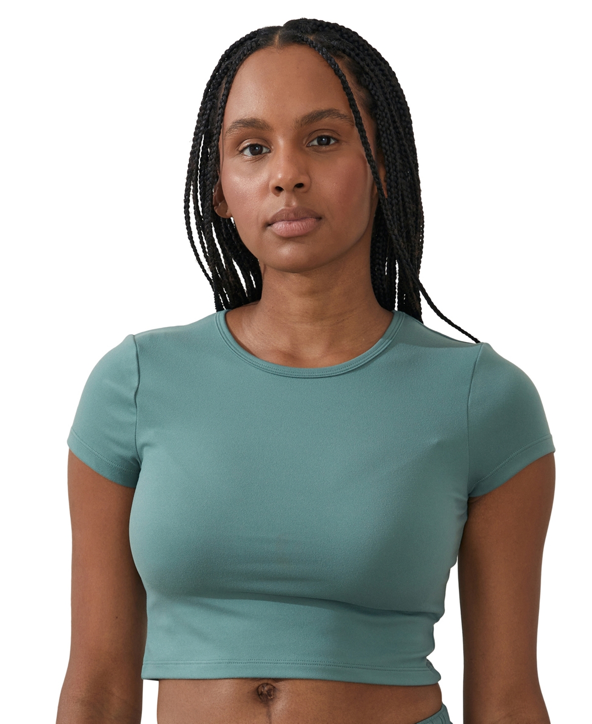 Cotton On Women's Ultra Soft Fitted Cropped T-shirt