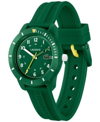 Mini Tennis Green Silicone Strap Watch 34mm