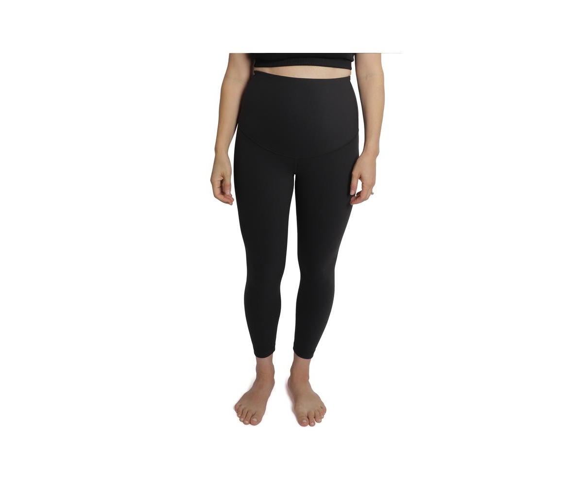 INGRID & ISABEL WOMEN'S MATERNITY POST ACTIVE LEGGING WITH CROSSOVER PANEL