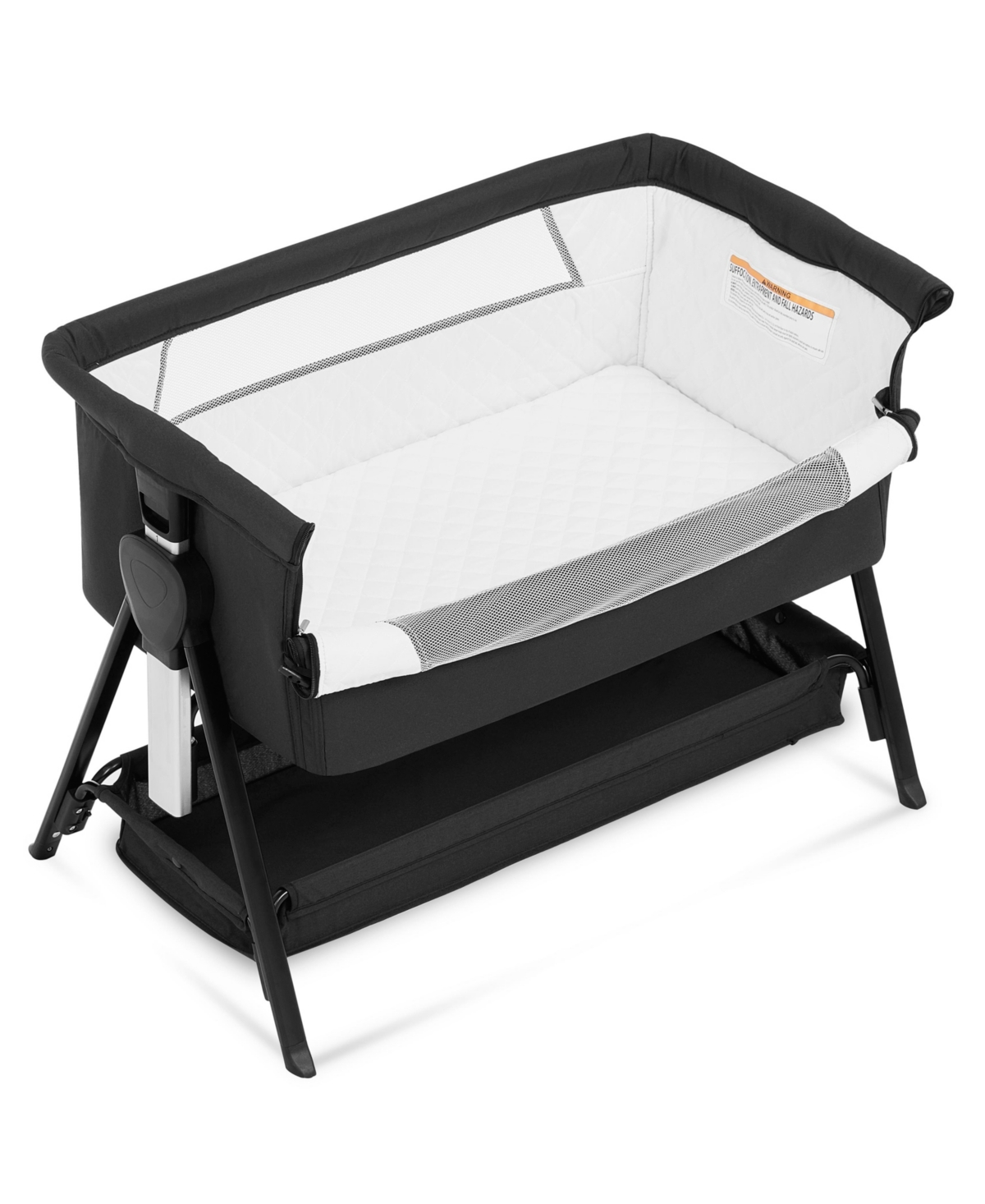 Dream On Me Baby Lilly Bassinet & Bedside Sleeper with Storage on Bottom