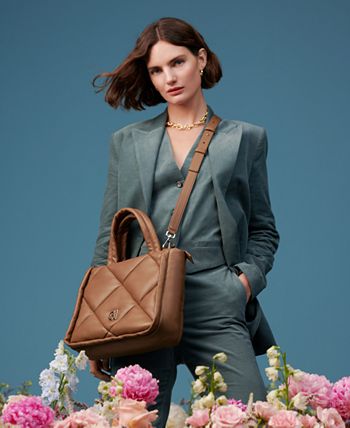 Cole haan quilted satchel sales