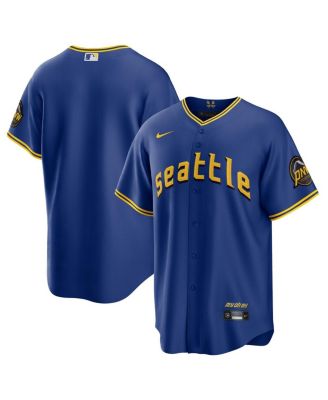 Nike Men's Royal Seattle Mariners 2023 City Connect Replica Jersey - Macy's