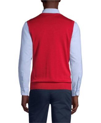 Men's Cotton Modal Fine Gauge Sweater Vest