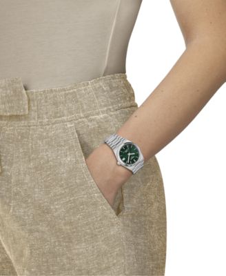 Unisex Swiss Automatic PRX Powermatic 80 Stainless Steel Bracelet Watch 35mm