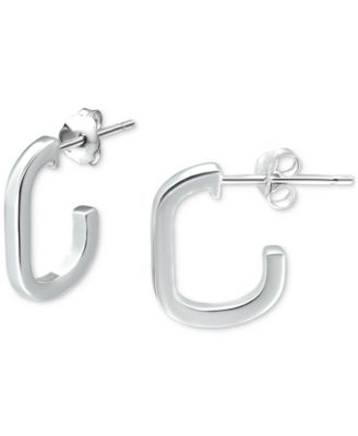 Giani Bernini - Square Tube Small Hoop Earrings