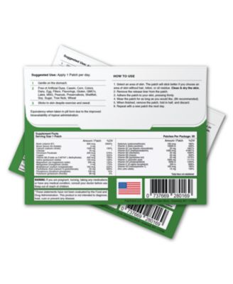 MultiVitamin Plus Topical Patch without Iron by (30-Day Supply)