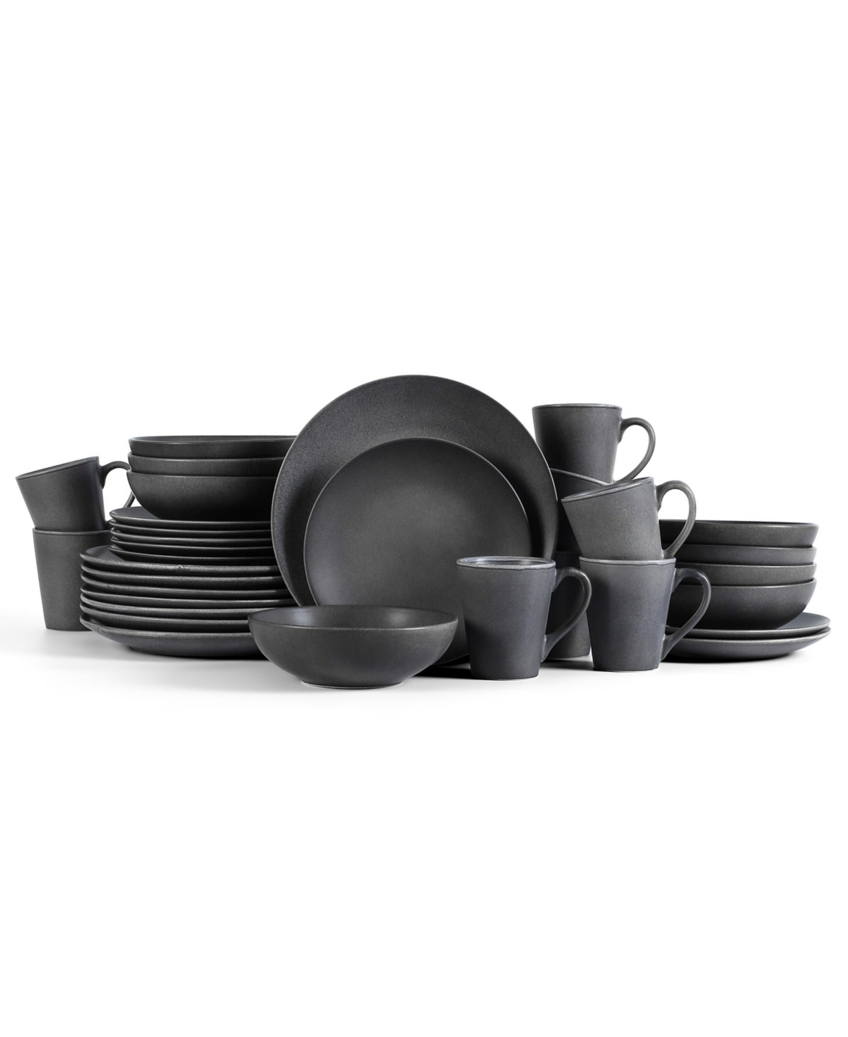 Grao 32 Piece Dinnerware Set, Service for 8 - Gray