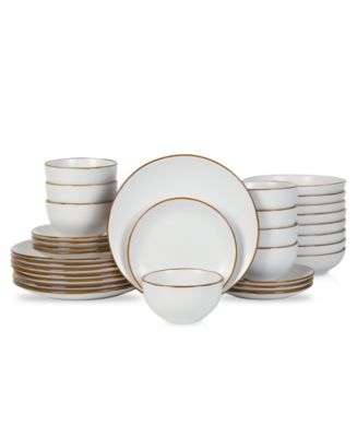 Stone Lain Brasa 32 Pc. Dinnerware Set, Service for 8 - Macy's