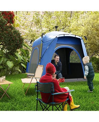 Hydraulic pop up best sale tent