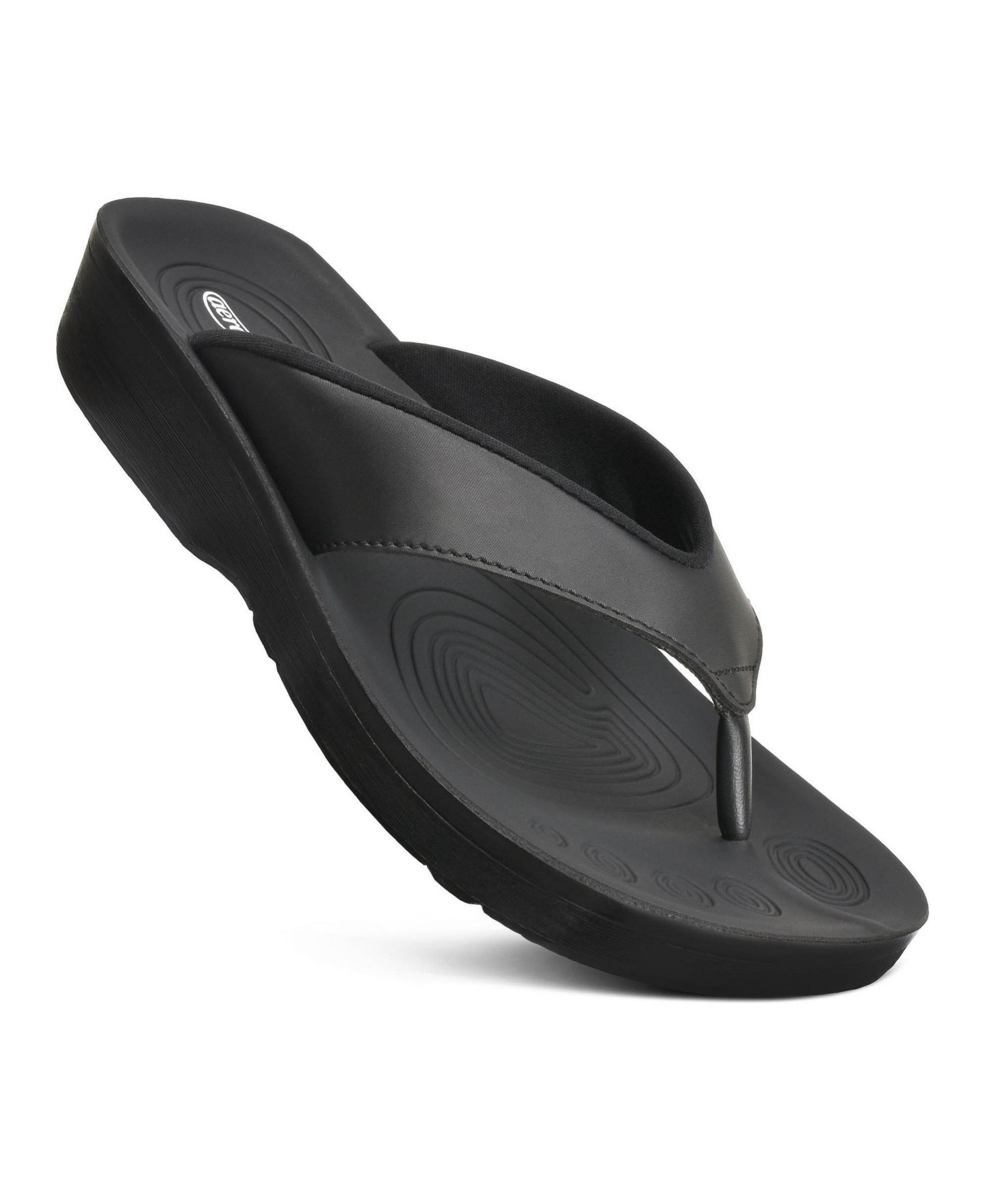 Женские сандалии Aerothotic Fallon Arch Support, цвет: Чёрный — фото 1