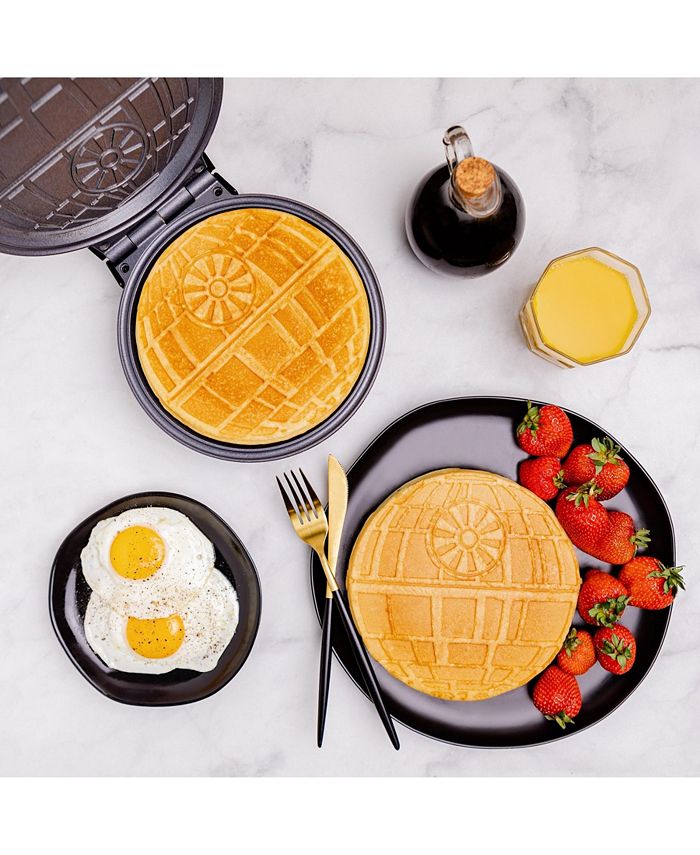 Uncanny Brands Star Wars Death Star Waffle Maker Death Star on Your