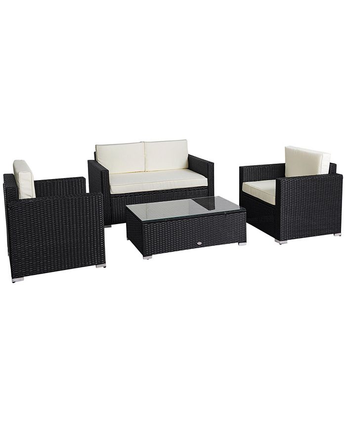 Outsunny hotsell coffee table