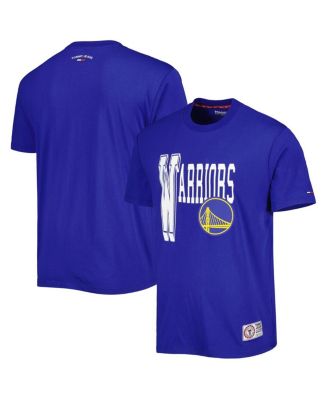 Tommy Jeans Men's Royal Golden State Warriors Mel Varsity T-shirt - Macy's