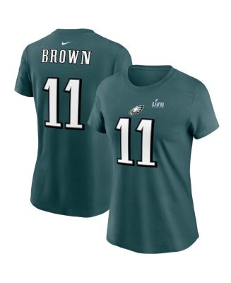 Women's Nike White Philadelphia Eagles Super Bowl LVII T-Shirt