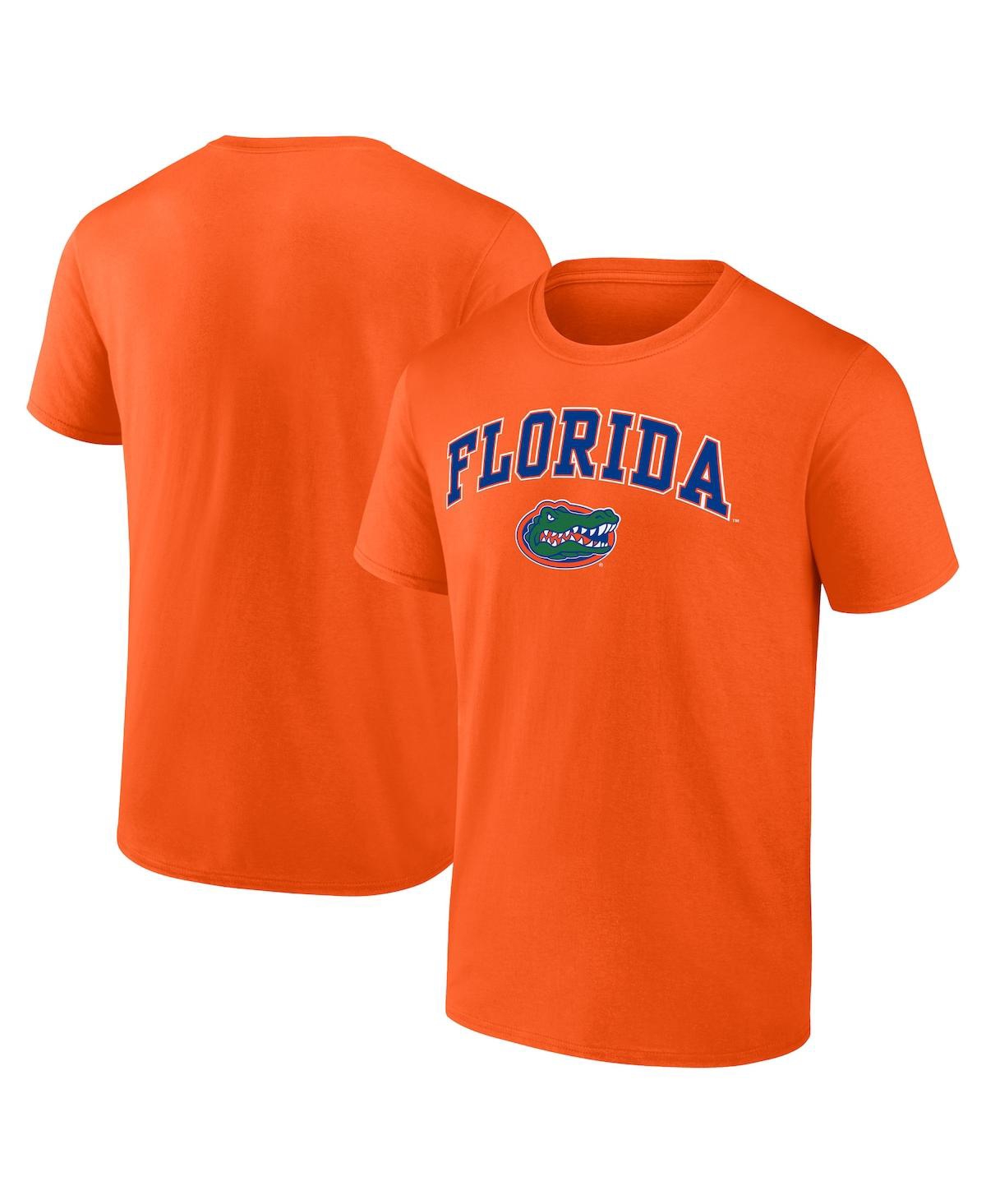 Fanatics Men's  Orange Florida Gators Campus T-shirt